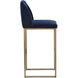 Nevin 42 inch Sapphire Blue Barstool